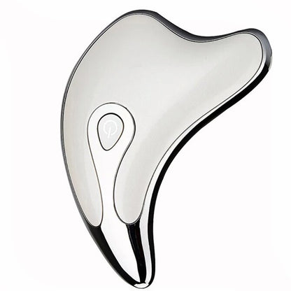 Masajeador Facial Gua Sha con Luz LED y Microcorriente